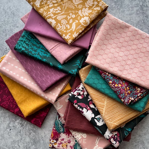 Wildberry Rose | Curated 16 Fabric Bundle | BUNDLE-288