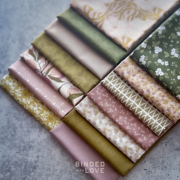 Pressed Petals Bundle | Curated 14 Fat Quarter Bundle