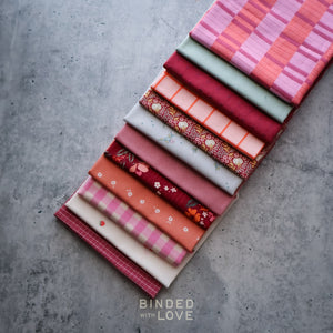 Strawberry Social Bundle | Curated 12 Fat Quarter Bundle