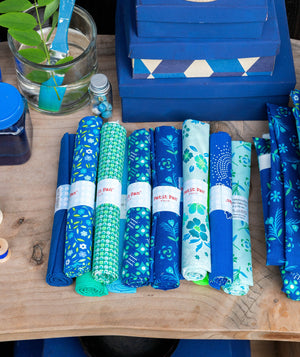 Indigo Gitane cotton coupon
