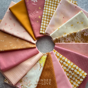 Honeyblush Bundle | Curated 16 Fat Quarter Bundle