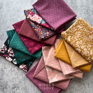 Wildberry Rose | Curated 16 Fabric Bundle | BUNDLE-288