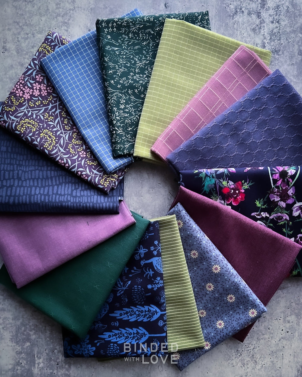 Anemone Study Midnight AQU-66752 | Aquarelle by Katarina Roccella | Art Gallery Fabrics | Continuous Yardage | Fat Quarter