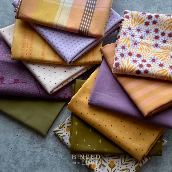 Lilac Gleam Bundle | Curated 12 Fat Quarter Bundle