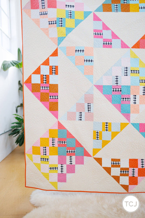 Plot Twist Quilt Pattern - Printed