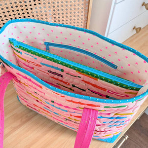 Divided Tablet Tote (Paper Pattern)