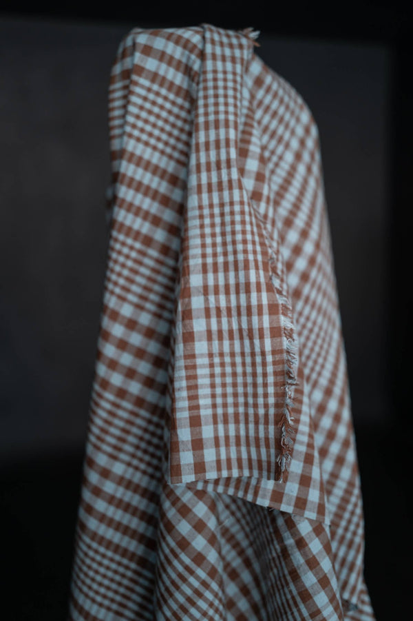 Frankie Cotton/Linen Check