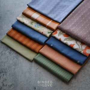 Golden Hour Garden Bundle | Curated 11 Fat Quarter Bundle