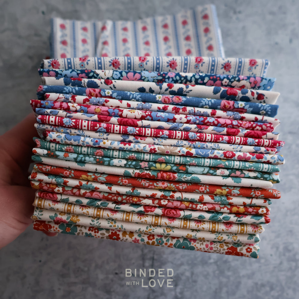 Tilda Village Life Full Collection Precut Bundle | 20 Prints | Fat Quarter Bundle | Half Yard Bundle