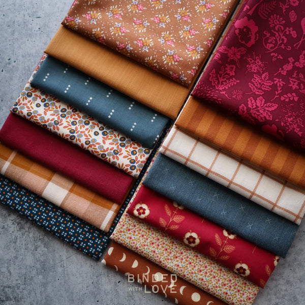 Russet & Rose Bundle | Curated 14 Fat Quarter Bundle