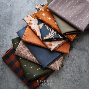 Copper Fern Bundle | Curated 10 Fat Quarter Bundle