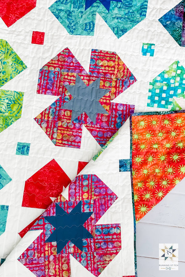 Summer Garden Quilt Pattern - PRINTED
