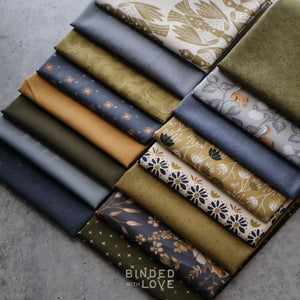Woodland Hush Bundle | Curated 16 Fat Quarter Bundle