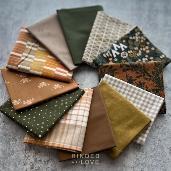 Wanderwood | Curated 12 Fat Quarter Bundle | BUNDLE-287
