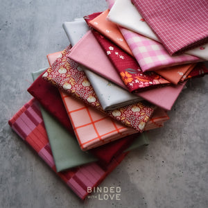 Strawberry Social Bundle | Curated 12 Fat Quarter Bundle