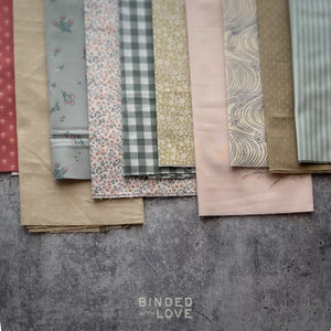 Curated Remnant Bundle | 10 Fabric End of Bolt Quilting Bundle | One of a Kind | REMNANT BUNDLE-231