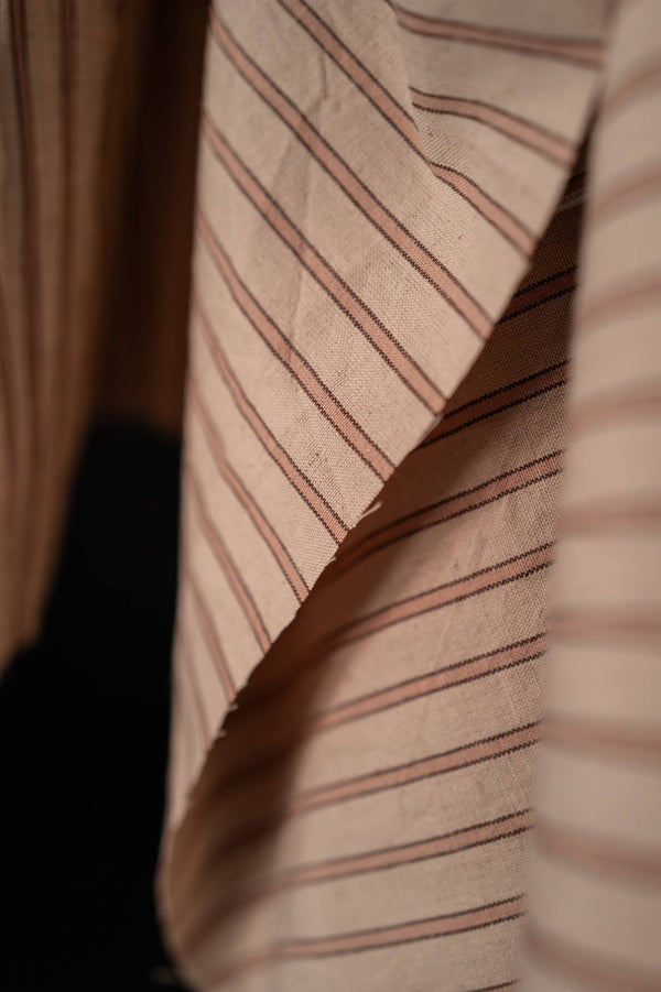 Whiskey Cotton/Linen Stripe