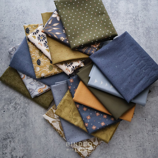 Woodland Hush Bundle | Curated 16 Fat Quarter Bundle