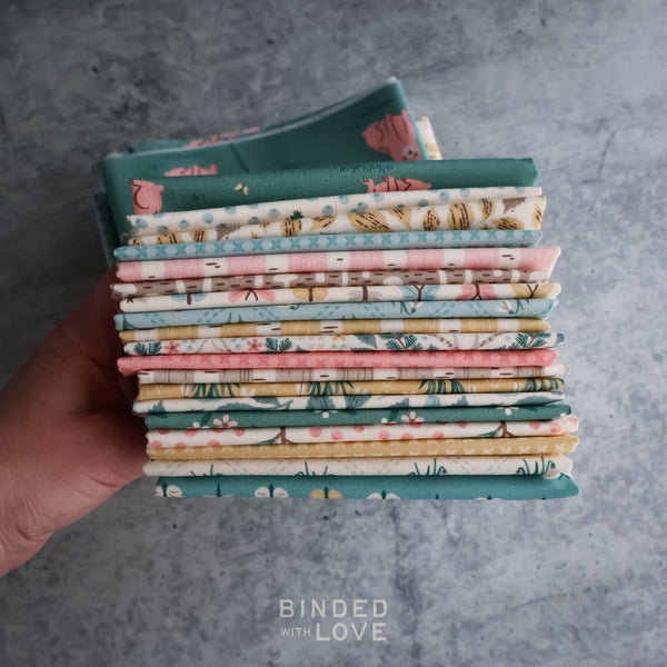 Wildwood by Ann Gardner for Cloud9 Fabrics | Full Collection 19 Prints | Organic Quilting Cotton | Fat Quarter or Half Yard Bundle