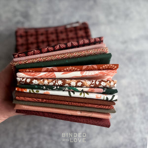 Cedar Rose Bundle | Curated 14 Fat Quarter Bundle