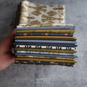 Woodland Hush Bundle | Curated 16 Fat Quarter Bundle