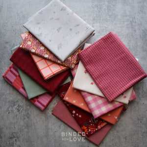 Strawberry Social Bundle | Curated 12 Fat Quarter Bundle