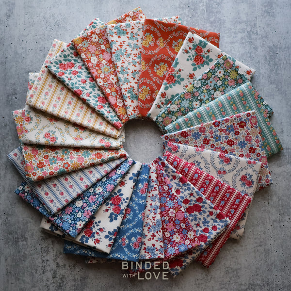 Tilda Village Life Full Collection Precut Bundle | 20 Prints | Fat Quarter Bundle | Half Yard Bundle