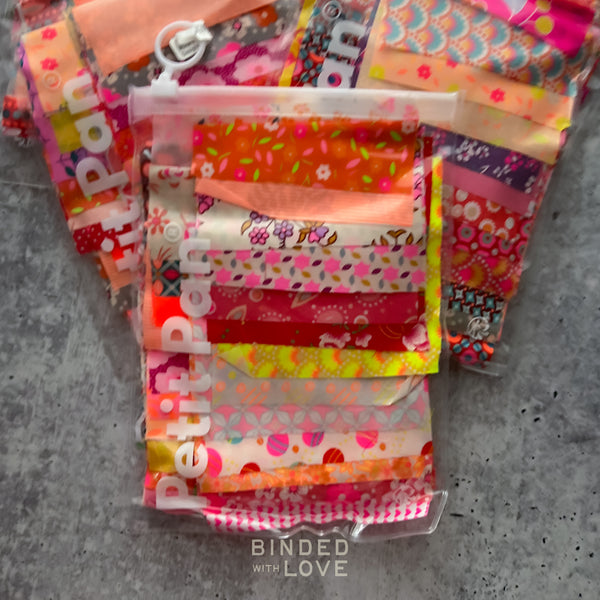 Petit Pan 50 Piece Fabric Squares | 10cm x 10 cm