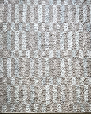 Madeline Quilt Kit – Large Throw (62” x 75”) | Neutral Quilt Kit | Beginner Friendly