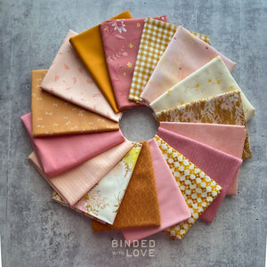 Honeyblush Bundle | Curated 16 Fat Quarter Bundle