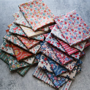 Tilda Village Life Full Collection Precut Bundle | 20 Prints | Fat Quarter Bundle | Half Yard Bundle