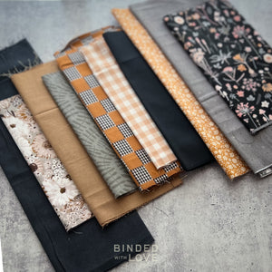 Curated Remnant Bundle | 10 Fabric End of Bolt Quilting Bundle | One of a Kind | REMNANT BUNDLE-232