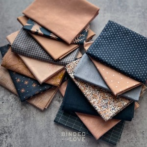 Dusty Rosewood Bundle | Curated 15 Fat Quarter Bundle