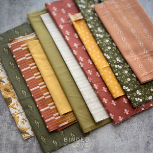 Curated Remnant Bundle | 10 Fabric End of Bolt Quilting Bundle | One of a Kind | REMNANT BUNDLE-204