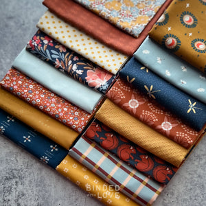 Golden Thicket Bundle | Curated 16 Fat Quarter Bundle