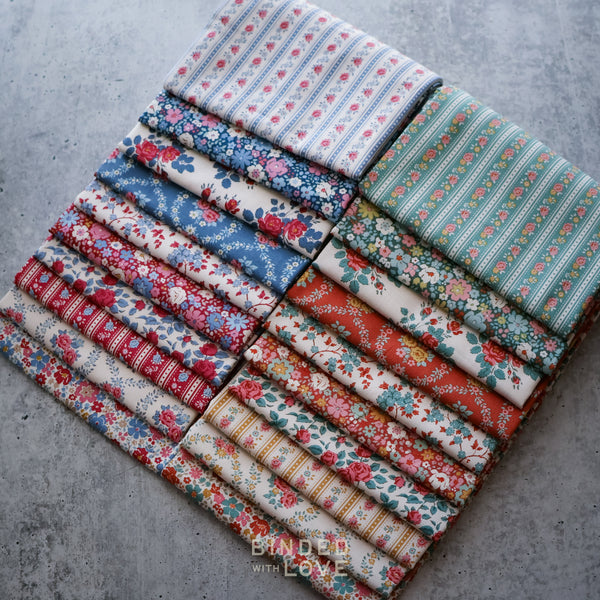 Tilda Village Life Full Collection Precut Bundle | 20 Prints | Fat Quarter Bundle | Half Yard Bundle