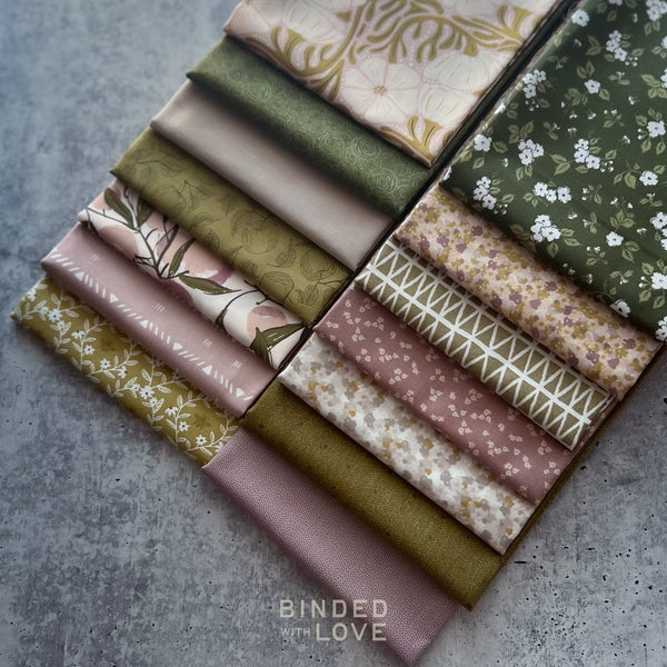 Pressed Petals Bundle | Curated 14 Fat Quarter Bundle
