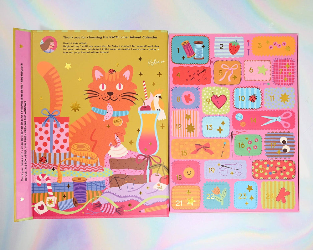 KATM 2026 Advent Calendar | 24 Windows - 65 Labels