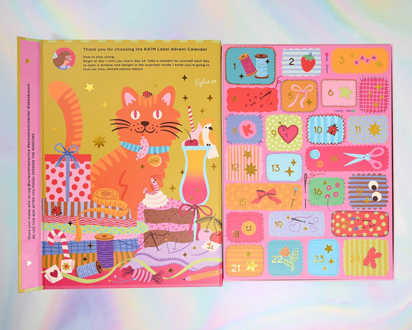 KATM 2026 Advent Calendar | 24 Windows - 65 Labels