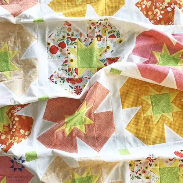 Summer Garden Quilt Pattern - PRINTED