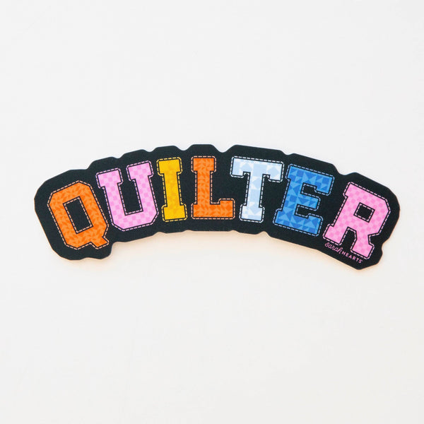 Quilter Sticker - Vinyl Waterproof Sticker
