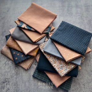Dusty Rosewood Bundle | Curated 15 Fat Quarter Bundle