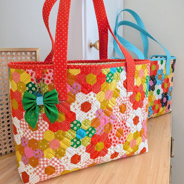 Divided Tablet Tote (Paper Pattern)
