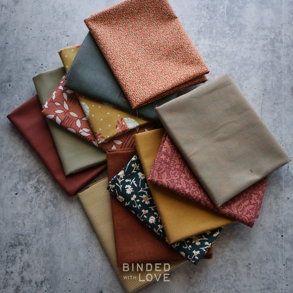 Amber Hallow Bundle | Curated 12 Fat Quarter Bundle