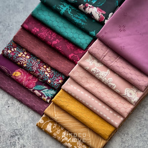 Wildberry Rose | Curated 16 Fabric Bundle | BUNDLE-288