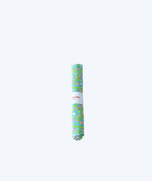 Peace and Love azure cotton coupon