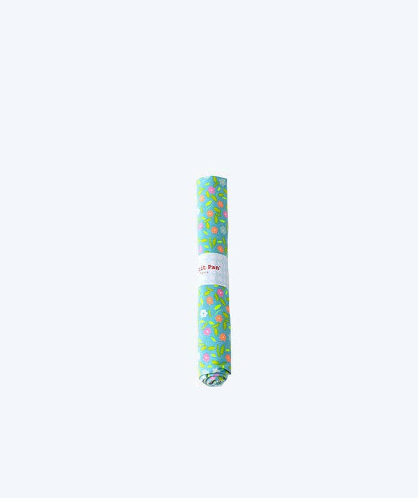 Peace and Love azure cotton coupon