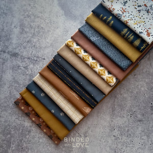 Golden Timber Bundle | Curated 14 Fat Quarter Bundle