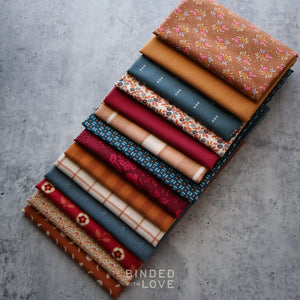 Russet & Rose Bundle | Curated 14 Fat Quarter Bundle
