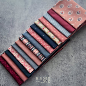 Blueberry Rose Bundle | Curated 15 Fat Quarter Bundle